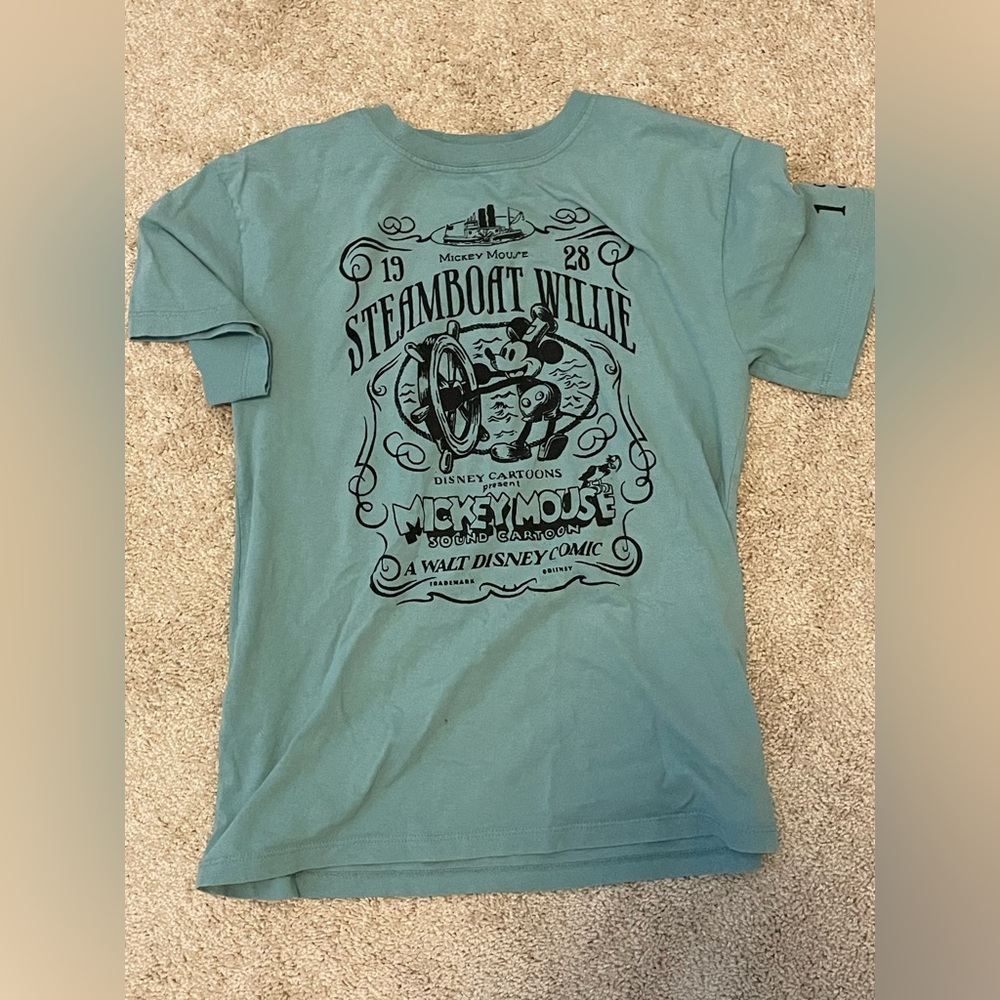 Disney Steam Boat Willie Shirt